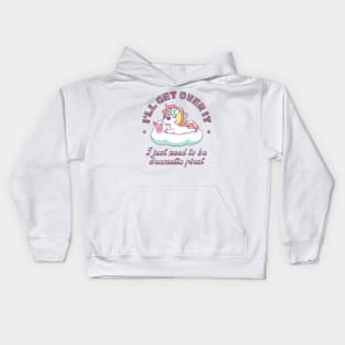 I just need to be dramatic Kids Hoodie